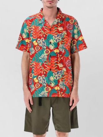 Patagonia tidal camp collar tropical cotton shirt