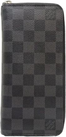 Louis Vuitton Pre-owned Wallets, female, Black, Size: ONE SIZE Pre-owned Leather wallets