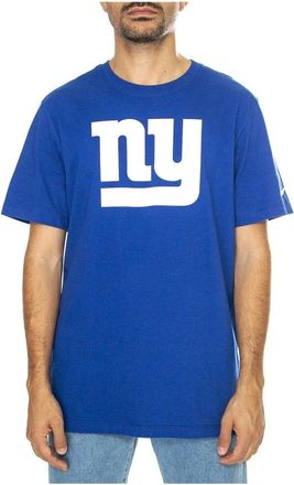 Nike Crew Neck T-Shirt - Heren - Sportshirts - Blauw - L - Fitness