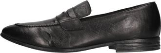 Exton Vitello Soft Moccasin - Heren - Loafers - Zwart - 45 EU - Leer - Schoenen
