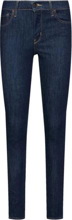 Levi's 720 High Rise Super Skinny - Dames - Skinny Jeans - Blauw - W26 L30 - Denim - Jeans