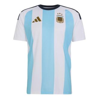 adidas Argentina 26 Home Fan Jersey Asia Sizing White Icey Blue KA8069