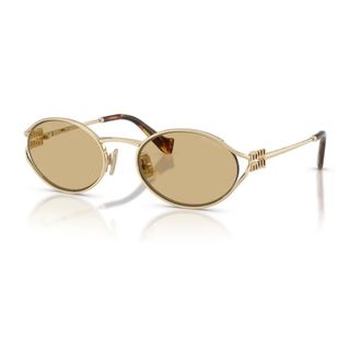 Miu Miu MU 52Ys Sunglasses - female - Miu Miu - Sunglasses - Yellow - 54 MM - Accessories