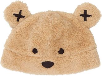 Huxbaby Classic Hux Fur Beanie in Bear at Nordstrom, Size Medium