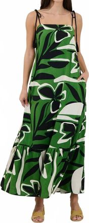 Sugarlips Veth Midi Dress In Kelly Cream