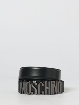 Moschino Cintura Moschino Couture in pelle con lettering