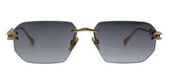 Cazal 7121/3 001 Mens Sunglasses Gold Size 57