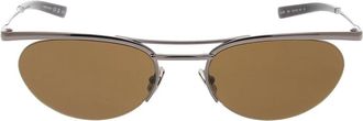Saint Laurent Sunglasses, unisex, Gray, Size: ONE SIZE Sunglasses