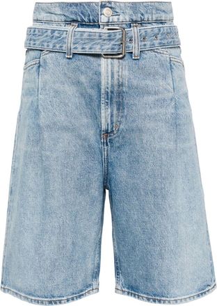 A Gold E Reworked 90s denim shorts - women - Organic Cotton - 26 - Blue