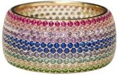 Native Gem Billionaire Ring in Rainbow Blossom at Nordstrom, Size 7