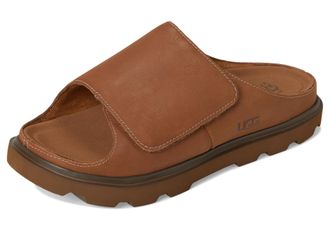 UGG Mens Solano Slide Sandal, Chestnut, 7 UK