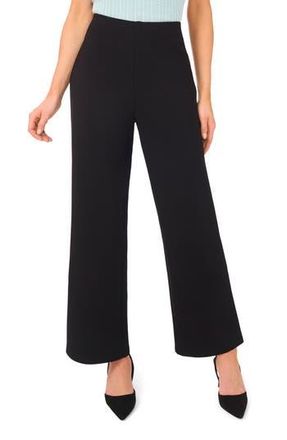 Halogen Ponte Straight Leg Pants in Rich Black at Nordstrom Rack, Size X-Small P