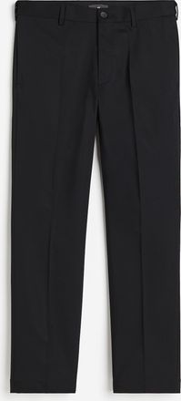 H&M Hose mit Bügelfalten in Regular Fit - Schwarz