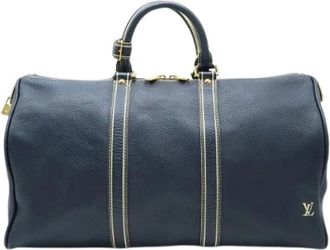 Louis Vuitton Vintage, unisex, Blauw, ONE Size, Pre-owned Tobago Keepall 50 Boston Bag M95136