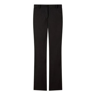 Patrizia Pepe Slim-fit Trousers, female, Black, XS, Black Slim Trousers for Women