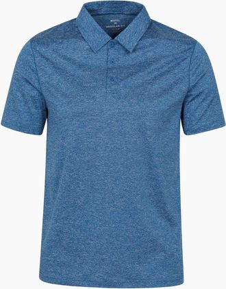 Mountain Warehouse Mens Mountain Warehouse Mens Agra Stripe Polo Shirt - Blue - Size: 44