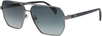 Morris & Co. SAVOY 1 S 6622 Mens Sunglasses Grey Size 59