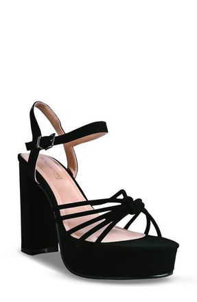 Touch Ups Tiara Platform Sandal in Black at Nordstrom, Size 5.5