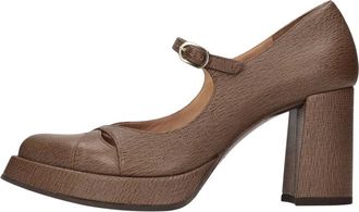 Chie Mihara Fantel Rondancuoio - Dames - Schoenen - Bruin - Maat: 37 EU Leer