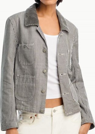 Denimist Slim Chore Jacket In Railroad Grey