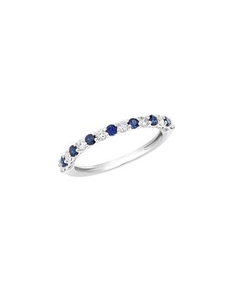 Diana M. Jewels Fine Jewelry 14K 0.55 ct. tw. Diamond & Sapphire Ring