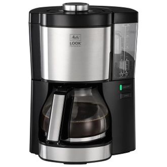 MELITTA 1025-06 - Caffettiera Filtro Look V Perfection - Nera - Melitta