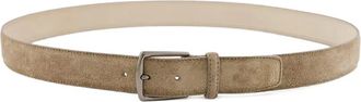 Aurélien Cintura in pelle scamosciata - Toni neutri