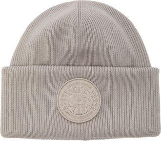Canada Goose Arctic Ribbed-knit Wool Beanie - Beige - One Size