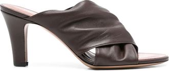 PARIS TEXAS Mules Maria 75mm - Marrone