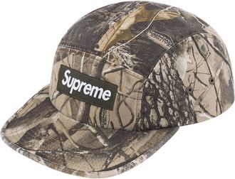 SUPREME Washed Chino Twill Camp Cap Realtree Hardwoods Camo SS25H40-REALTREE-HARDWOODS-CAMO
