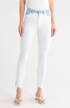 DL1961 Farrow High Waist Crop Skinny Jeans in Abis at Nordstrom Rack, Size 25