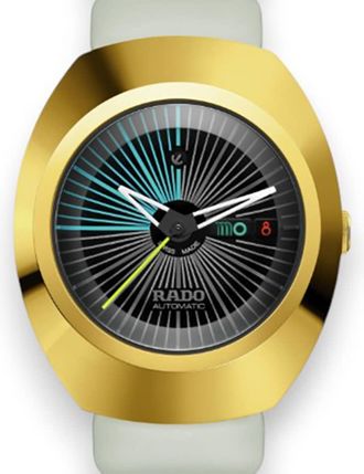 Rado DiaStar Original X Tej Chauhan Automatic Black Dial Mens Watch R12165155