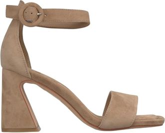 Alma En Pena Sandaal met hak en armband - Dames - Sandalen met hakken - Bruin - 42 EU - Schoenen