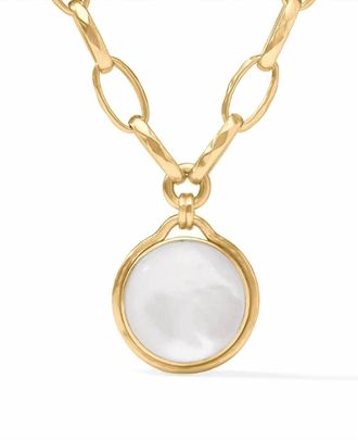Julie Vos Womens Solara Statement Necklace In Gold