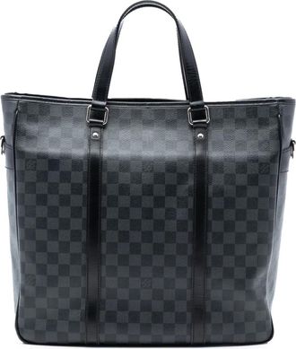Louis Vuitton Borsa a tracolla Damier Graphite Tadao PM 2010 - Nero