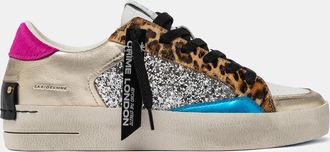 Crime London SK8 DELUXE LEOPARD SHINE