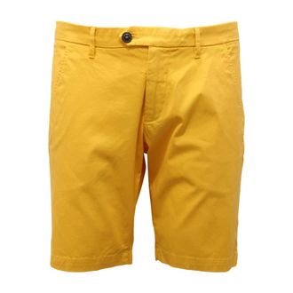 Roy Rogers Casual Shorts, male, Yellow, Size: W30 New Rolf Bermuda