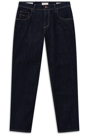 Bugatti 5-Pocket-Jeans BUGATTI Heritage Denim, Herren, Gr. 32, L&auml;nge 30, 390, marine, 88% Baumwolle, 10% Polyester, 2% Elasthan, Jeans 5-Pocket-Jeans, Handcra