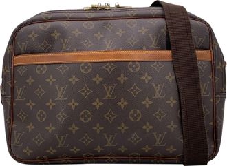 Louis Vuitton Louis Vuitton Vintage stoffen crossbodytas Reporter