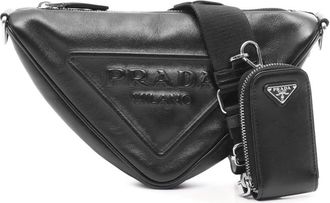 Prada Pre-owned Prada Grace Lux Triangle Crossbody Unisex Y5J0TLBVSHP6CSW2