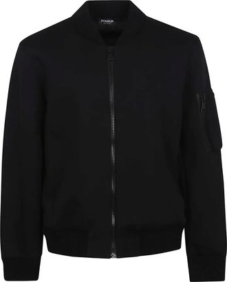 Dondup Bomber con zip - Nero