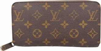 Louis Vuitton Brown Long Wallet (Bi-Fold) (Pre-Owned)