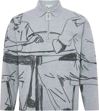 J.W.Anderson Hombre, Camisetas, Gris, Talla: L