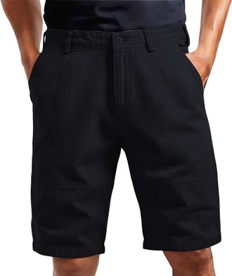 Generic Mens Golf Chino Shorts Formal Shorts Mens Uk Performance Casual Short Travelling Working Short Classic Business Pants Premium Plain Pants Slim Fit Bre