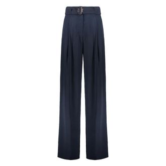 Moorer Donna, Pantaloni, Blu, XL, new