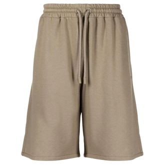 Off-white Mens Off Stitch Skate Sweatshorts Beige