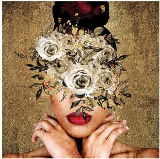 iCanvas Glamour Woman Ii By Kimberly Allen Wall Art