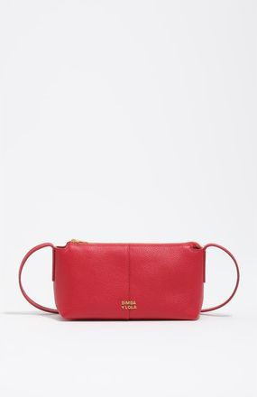 Bimba & Lola Mini Leather Bag in Red at Nordstrom