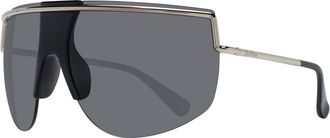 Max Mara Womens Mm0010s Shield Sunglasses Uv Protection - Grey - One Size