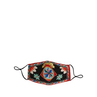 Dolce & Gabbana Printed Face Mask - Heren - Accessoires - Veelkleurig - Maat: ONE Size